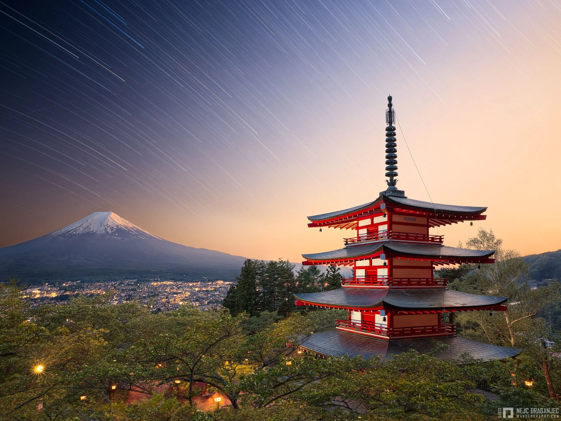 Chureito Pagoda in Japan